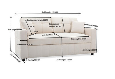 VAUGHAN - 3 Seat Sofa