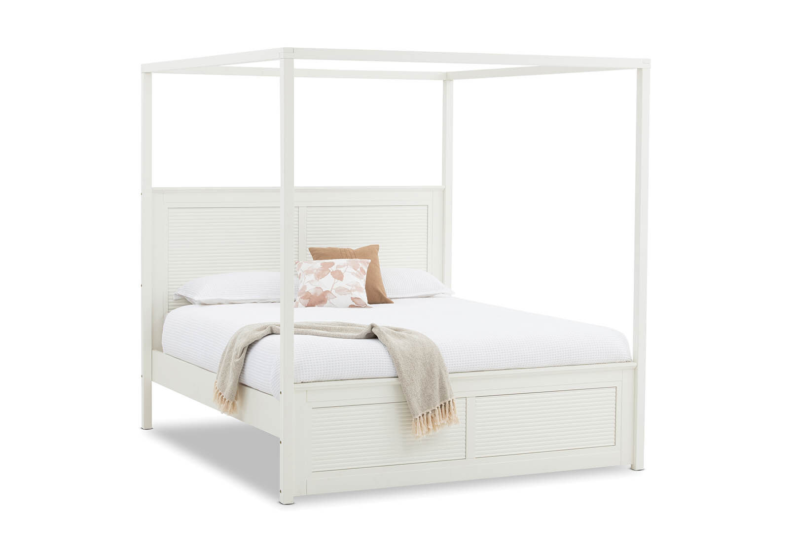 LOCKLYN - 4 Post King Bed LOCKLYN