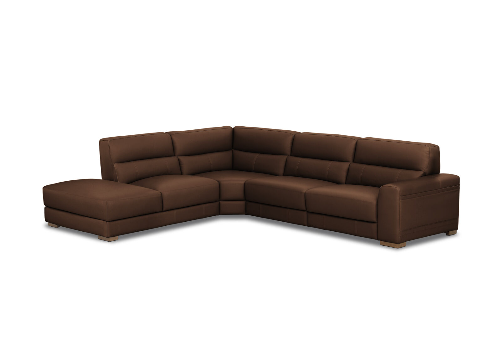 ELLYSE LEATHER - LHF Corner Chaise ELLYSE LEATHER