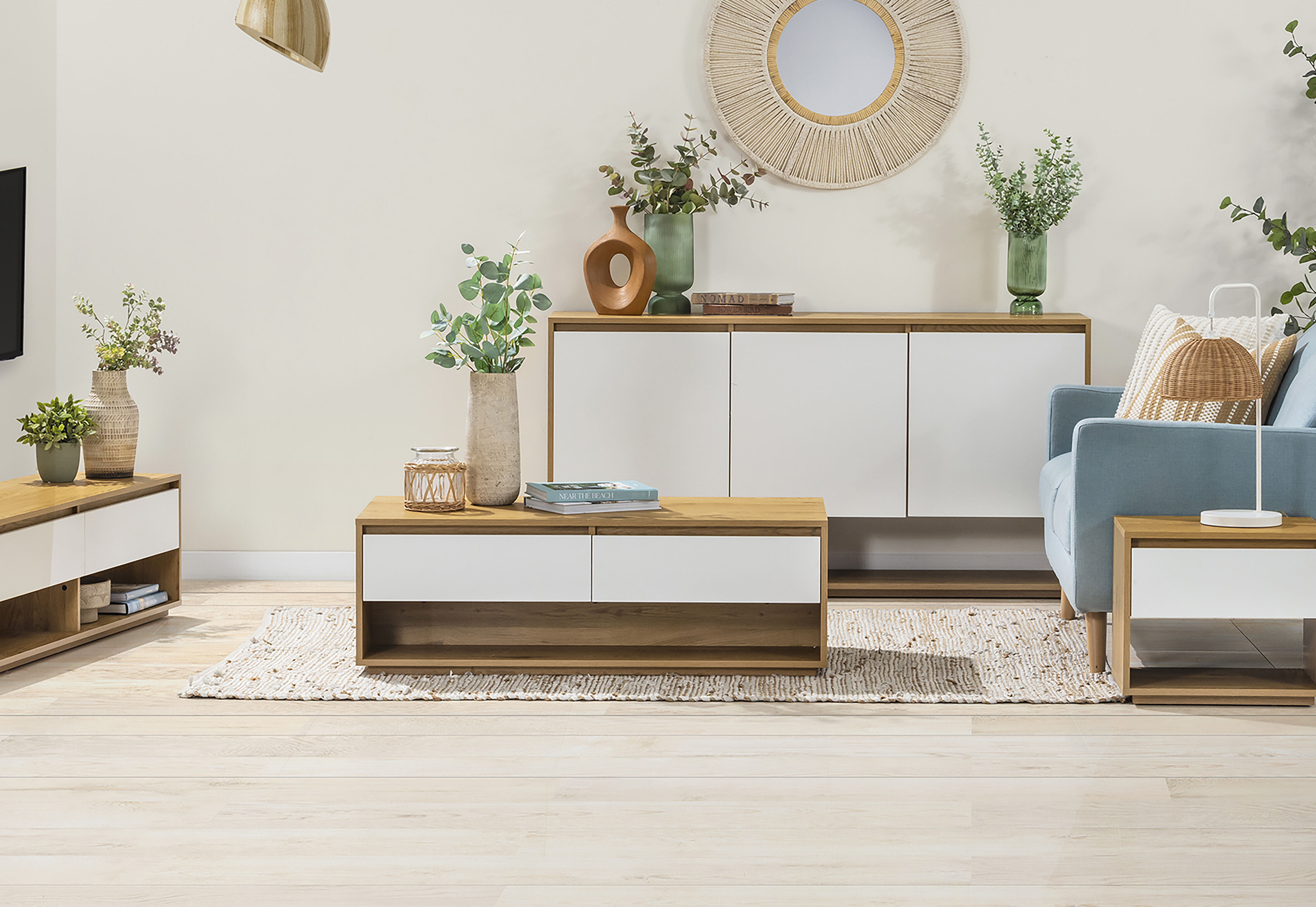 Amart coffee table hot sale and tv unit