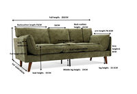 WALSALL - 3 Seat Sofa WALSALL
