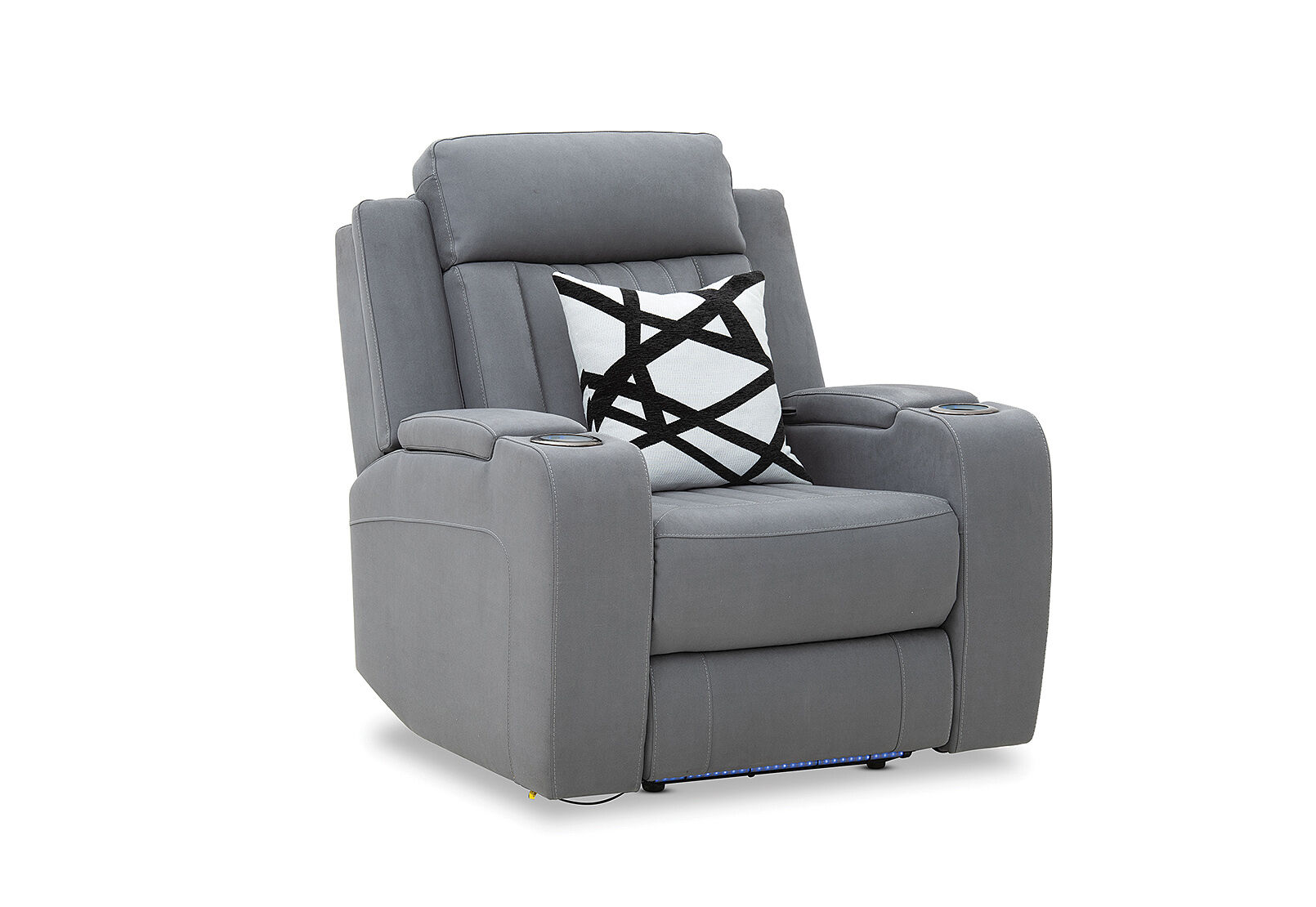 MID GREY HERCULES Electric Recliner