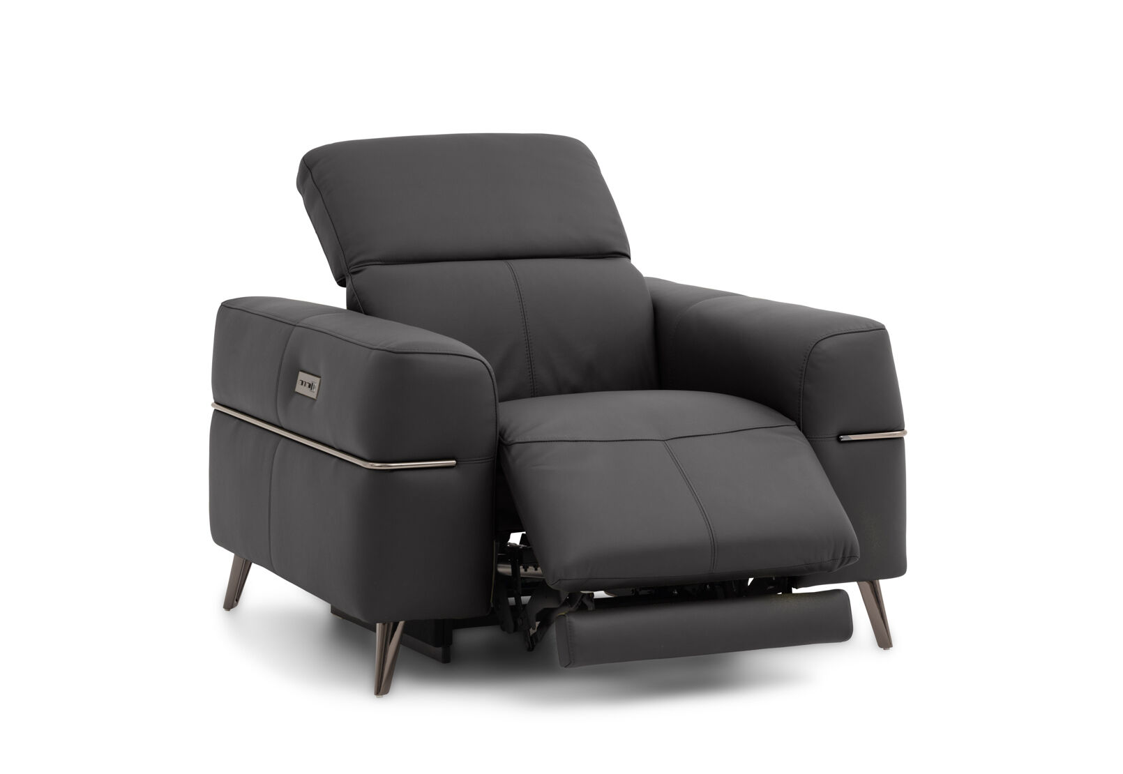 SERAFINI LEATHER - Electric Recliner Leather SERAFINI LEATHER