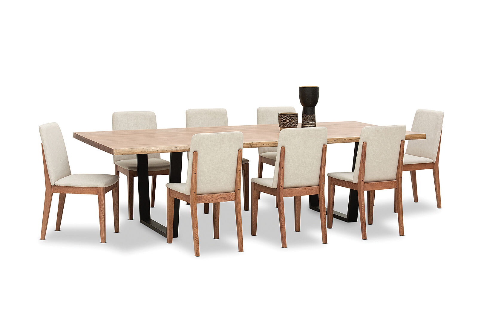 NERO - 9 Piece Dining Suite NERO