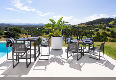 BAYVIEW - 5 Piece Outdoor Bar Setting