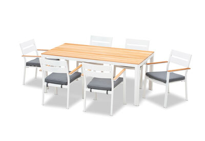 THEIA - 7 Piece Outdoor Dining Setting