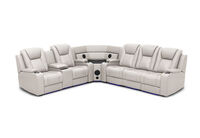 SENTINAL MK2 LEATHER - 5 Piece Corner with LHF Console SENTINAL MK2 LEATHER