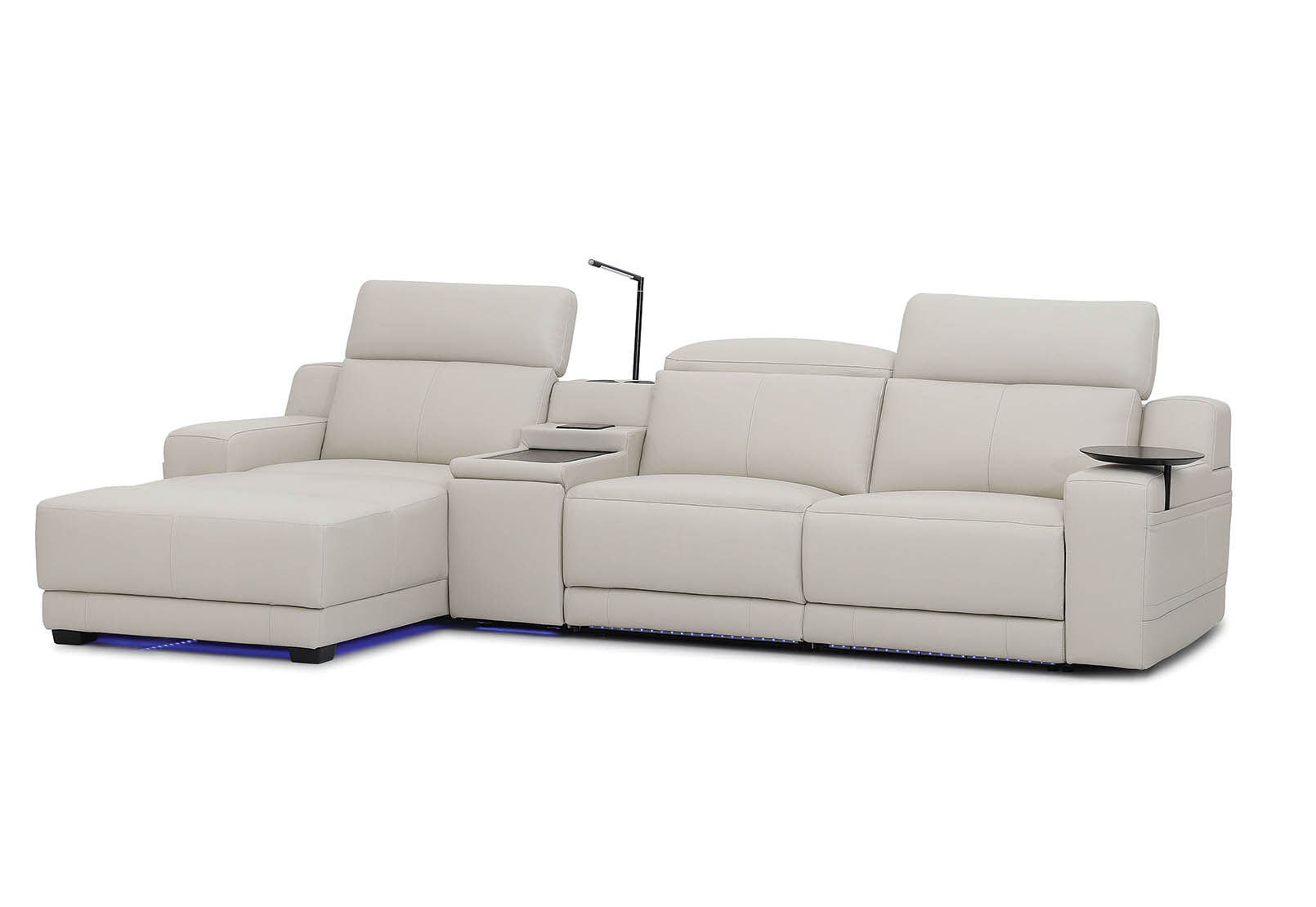 CASSIUS MK2 LEATHER - 3 Seater LHF Chaise CASSIUS MK2 LEATHER