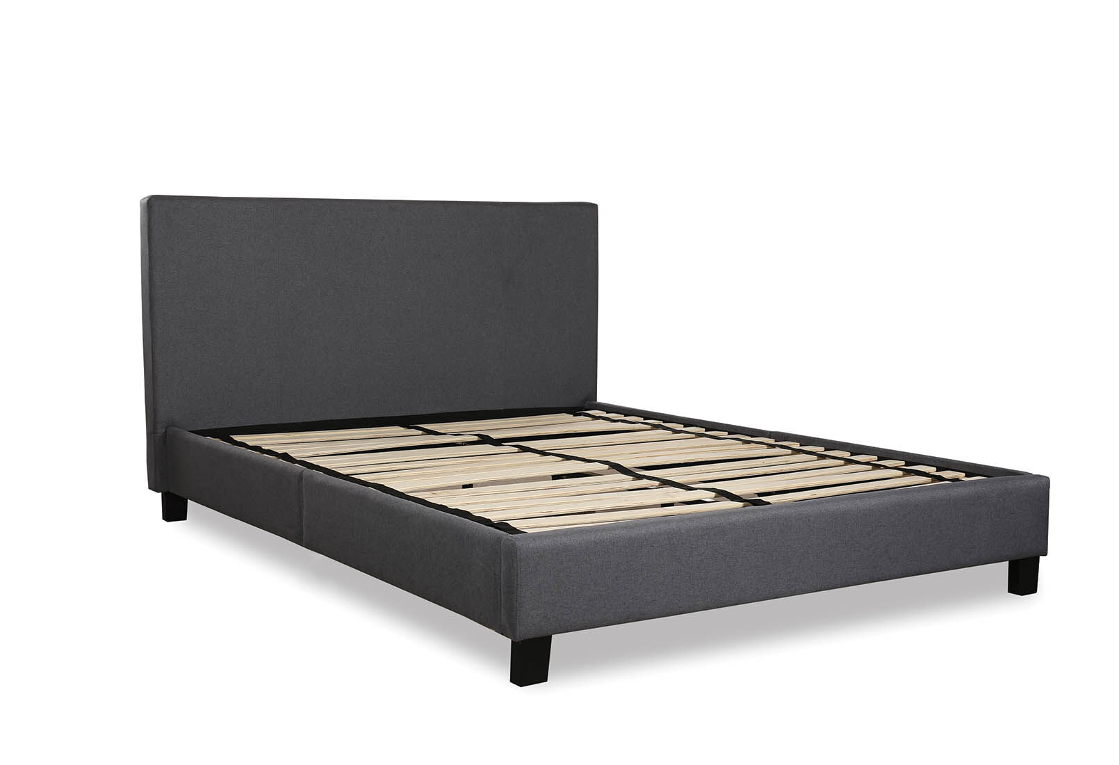 KIRAN - Grey Queen Bed KIRAN