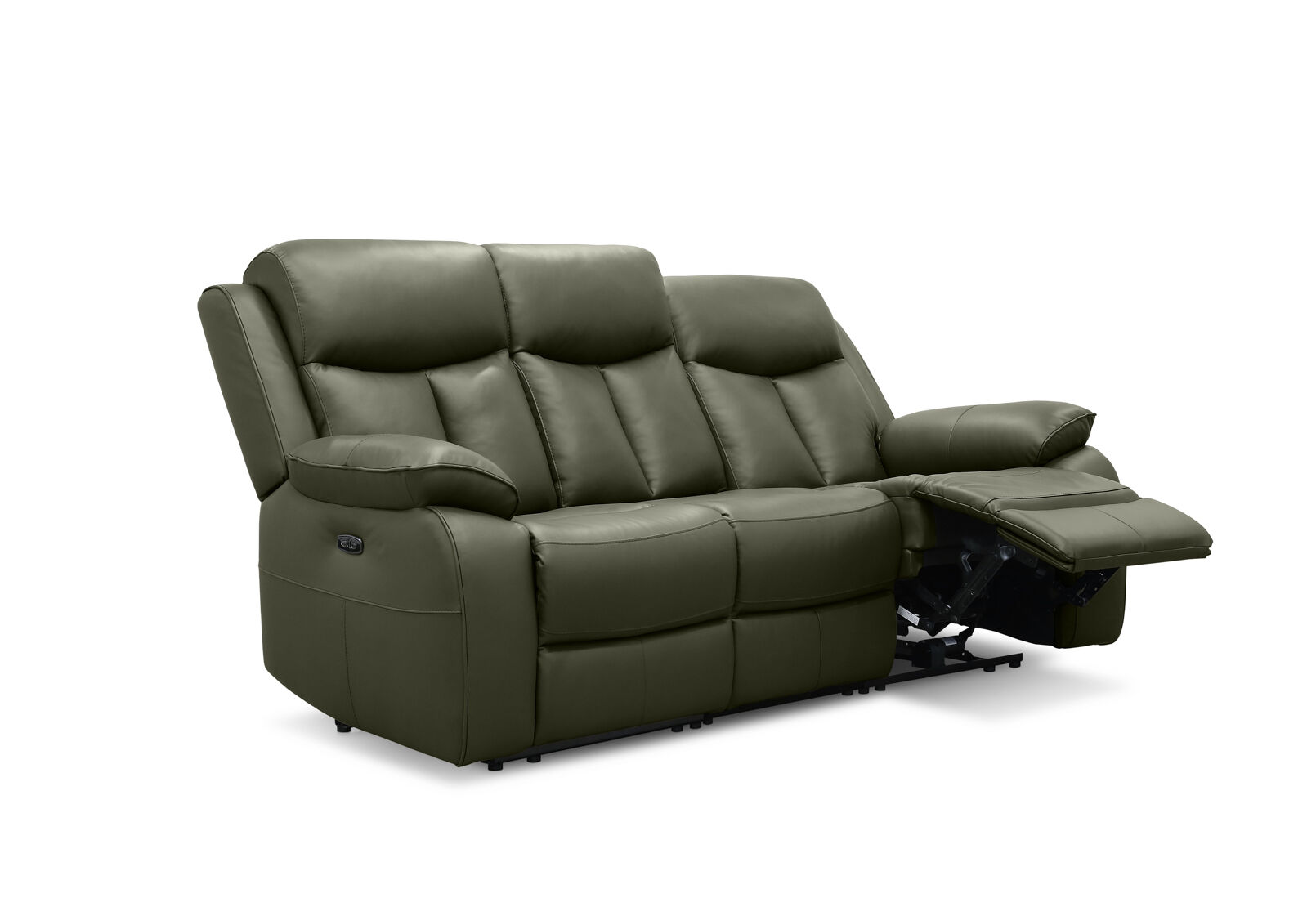DACIA LEATHER - 3 Seater Sofa with 2 inbuilt Electric Recliners DACIA LEATHER