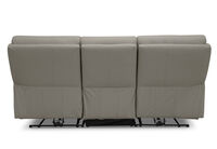 HOLLYWOOD LEATHER - Media 3 Seater with Electric Recliners HOLLYWOOD LEATHER