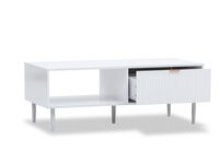 HENSLEY - White Coffee Table HENSLEY