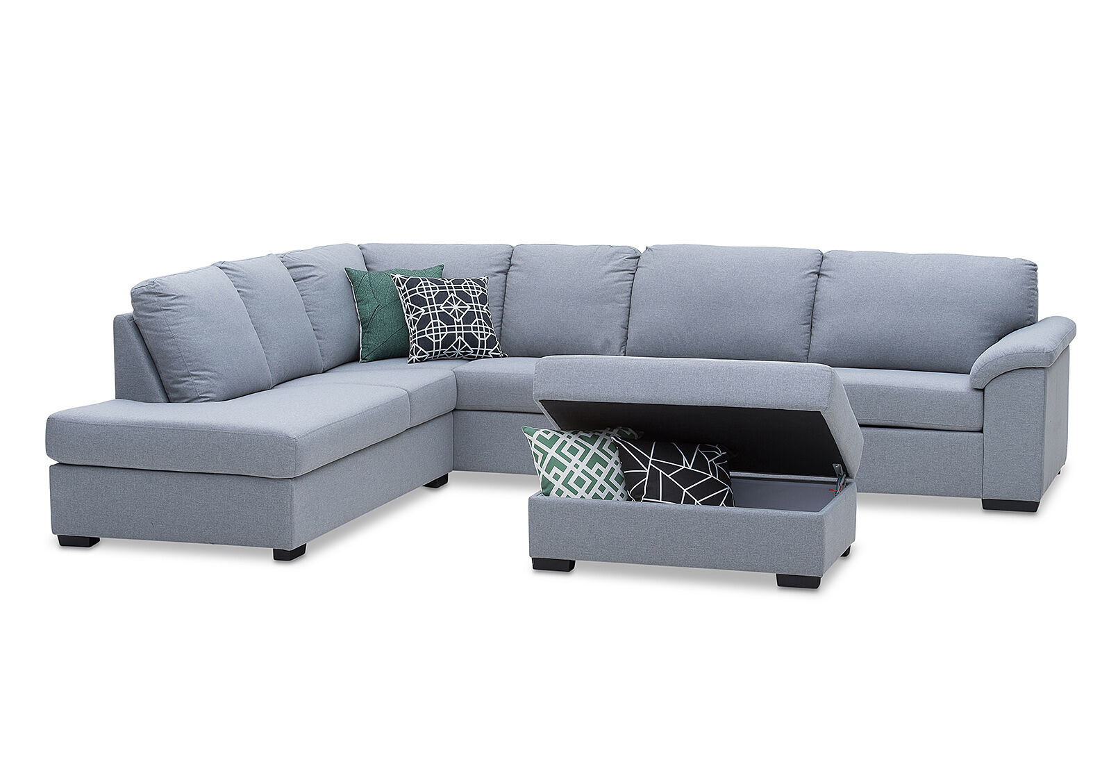 Rumpus Corner Suite LeftHand Chaise W/ Sofa Bed Amart