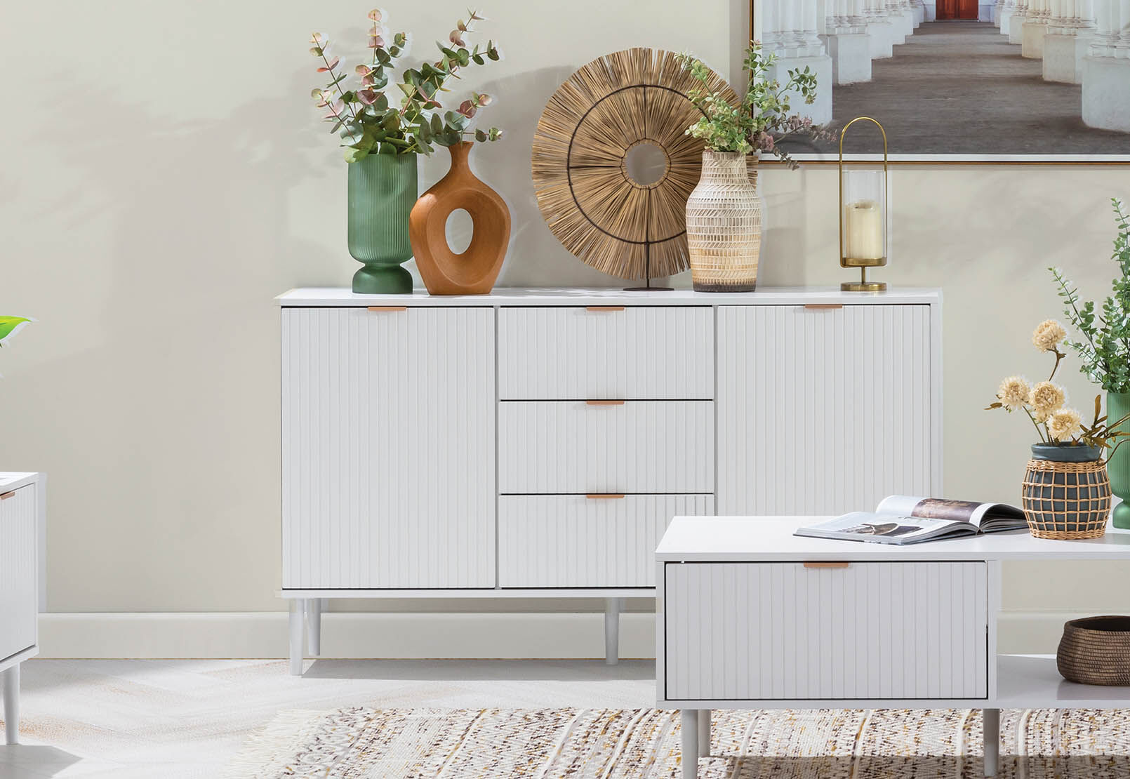 Amart outlet white buffet