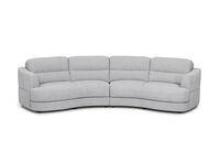 ELISEO FABRIC - 4 Seater Curved Sofa ELISEO FABRIC