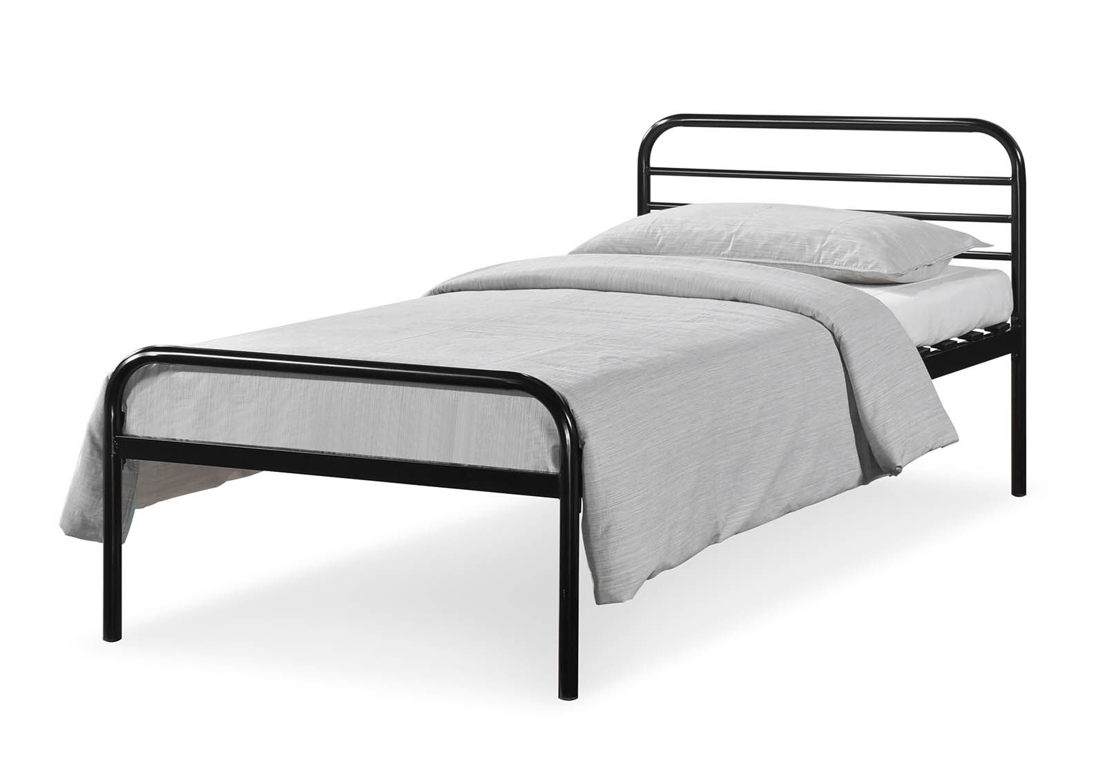 BLACK MELENDEZ King Single Bed