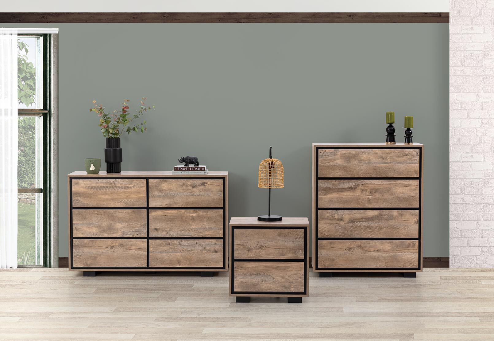 NICHOLSON - 4 Drawer Tall Chest NICHOLSON