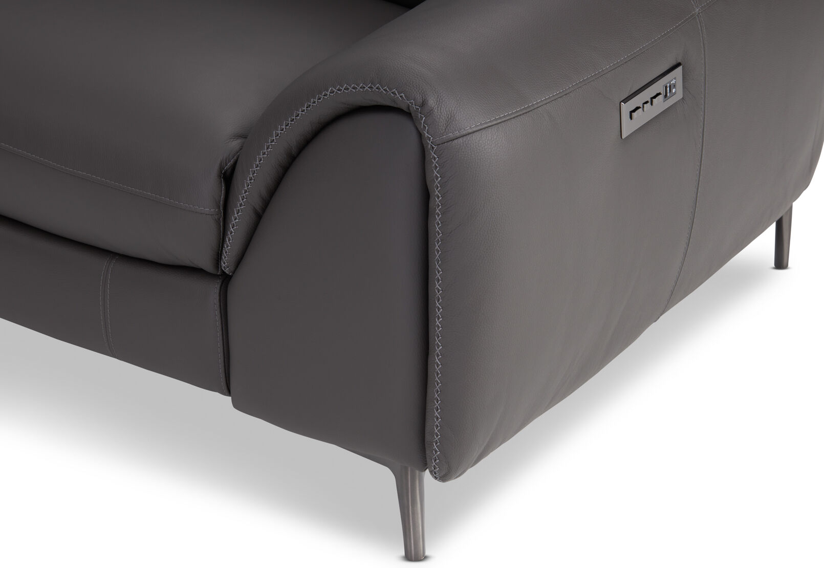 DOMINICO LEATHER - 2.5 Seater Electric Recliners DOMINICO LEATHER