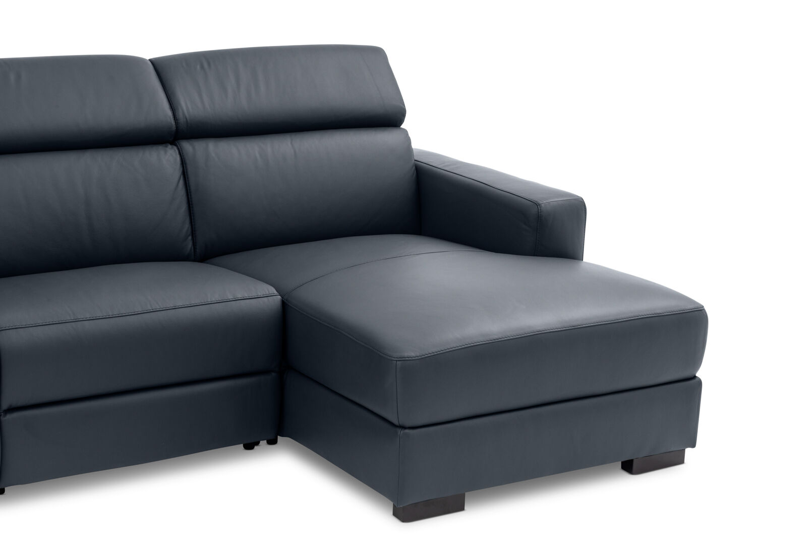 DAMIAN LEATHER - 3 Seater Sofa with RHF Chaise DAMIAN LEATHER