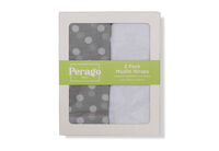 PERAGO BABY - Polka Dot 2pack Muslin Wrap PERAGO BABY