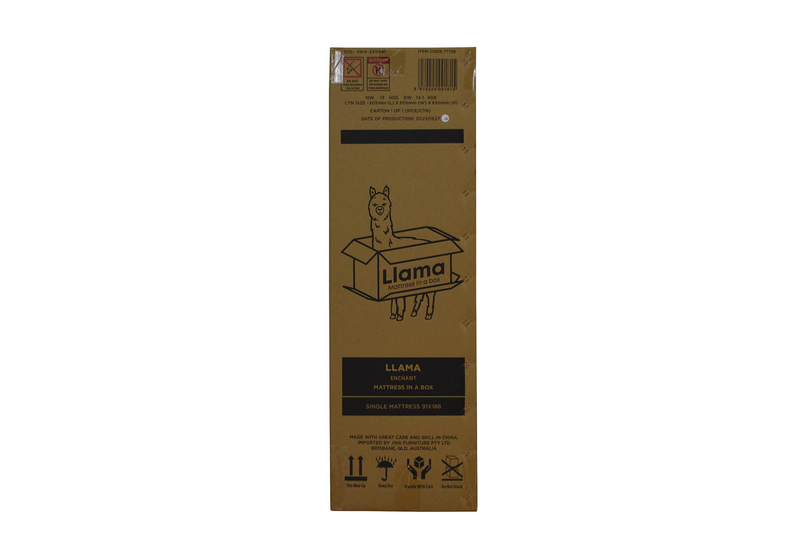 LLAMA - Enchant Single Mattress LLAMA