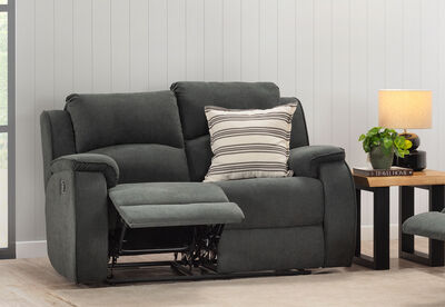 KAYDEN FABRIC - 2 Seater with Recliners