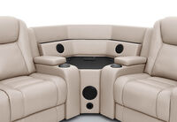 SENTINAL MK2 LEATHER - 5 Piece Corner with LHF 3 Seater SENTINAL MK2 LEATHER