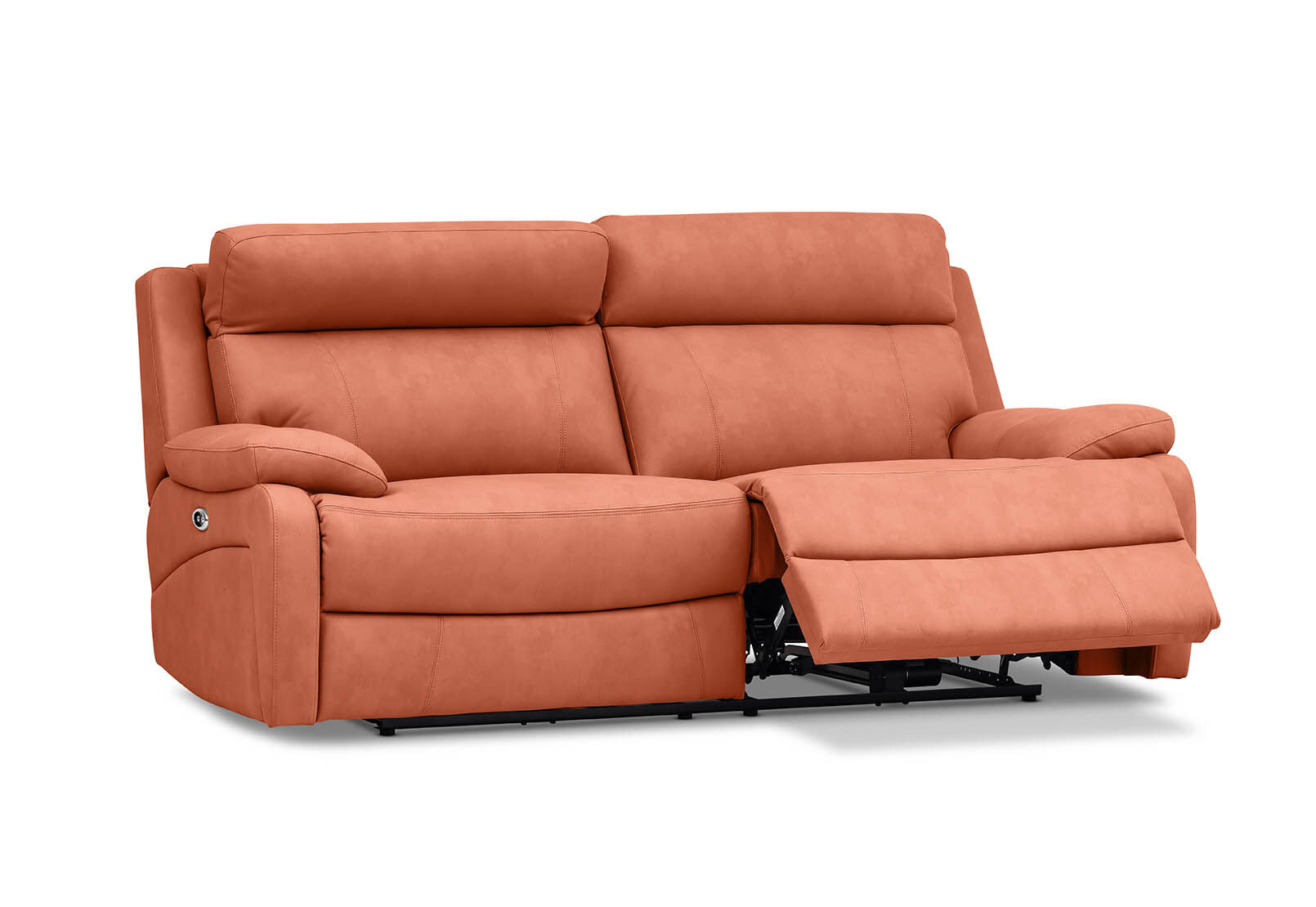 LYNCOLN - Fabric 2.5 Seat Sofa with Inbuilt Electric Recliners LYNCOLN