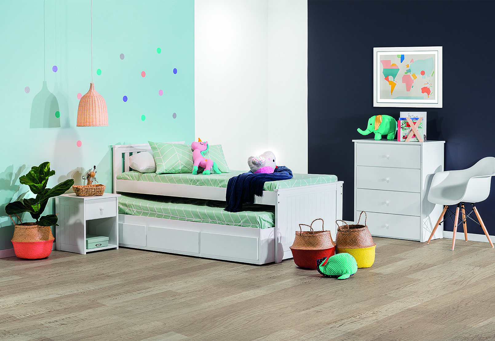 CAPTAIN JACK - Single Trundle Bed CAPTAIN JACK