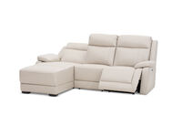 SAN MARCO - Leather 3 Seater Left-Hand Facing Chaise SAN MARCO