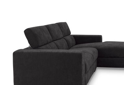 DARIO FABRIC - 3 Seater RHF Chaise