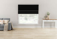 DUSK - Duo Roller Blind - Blockout & Sheer 120 x 240cm DUSK