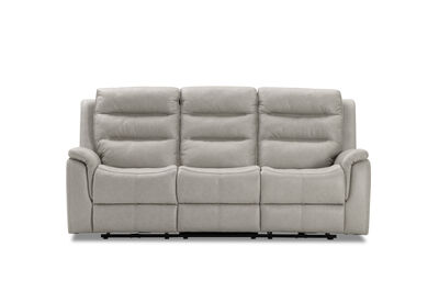 NADAL FABRIC - 3 Seater Sofa with 2 Electric Recliners
