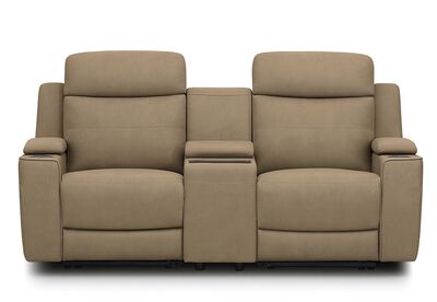 ALEXIOS - 2 Seater with Electric Recliner and Console