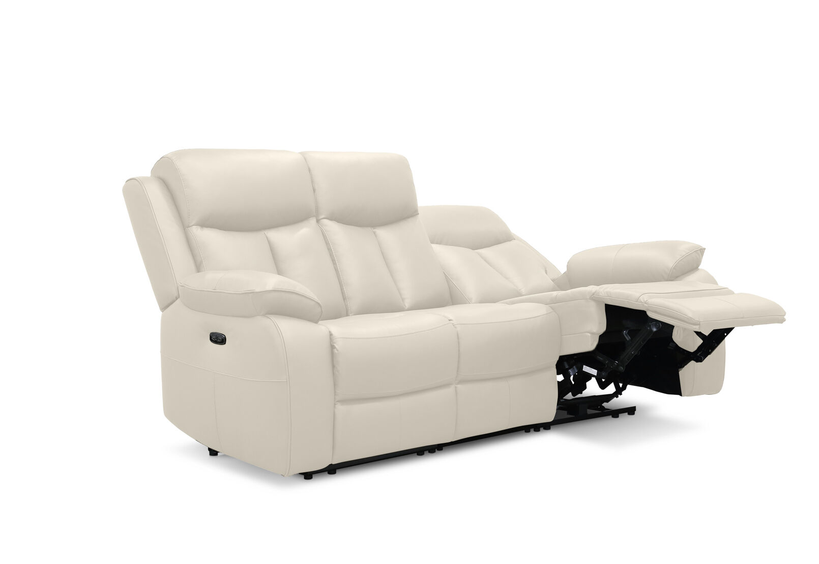DACIA LEATHER - 3 Seater Sofa with 2 inbuilt Electric Recliners DACIA LEATHER