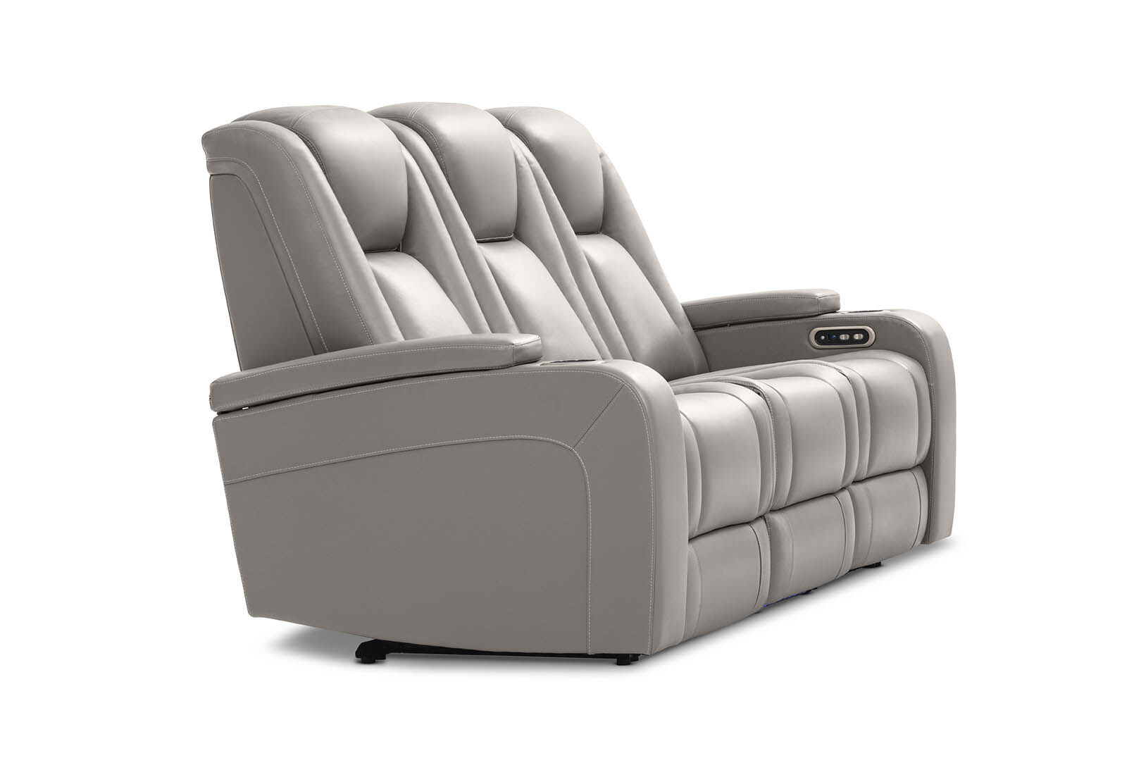 SENTINAL MK2 LEATHER - 3 Seater with 2 Electric Recliners SENTINAL MK2 LEATHER