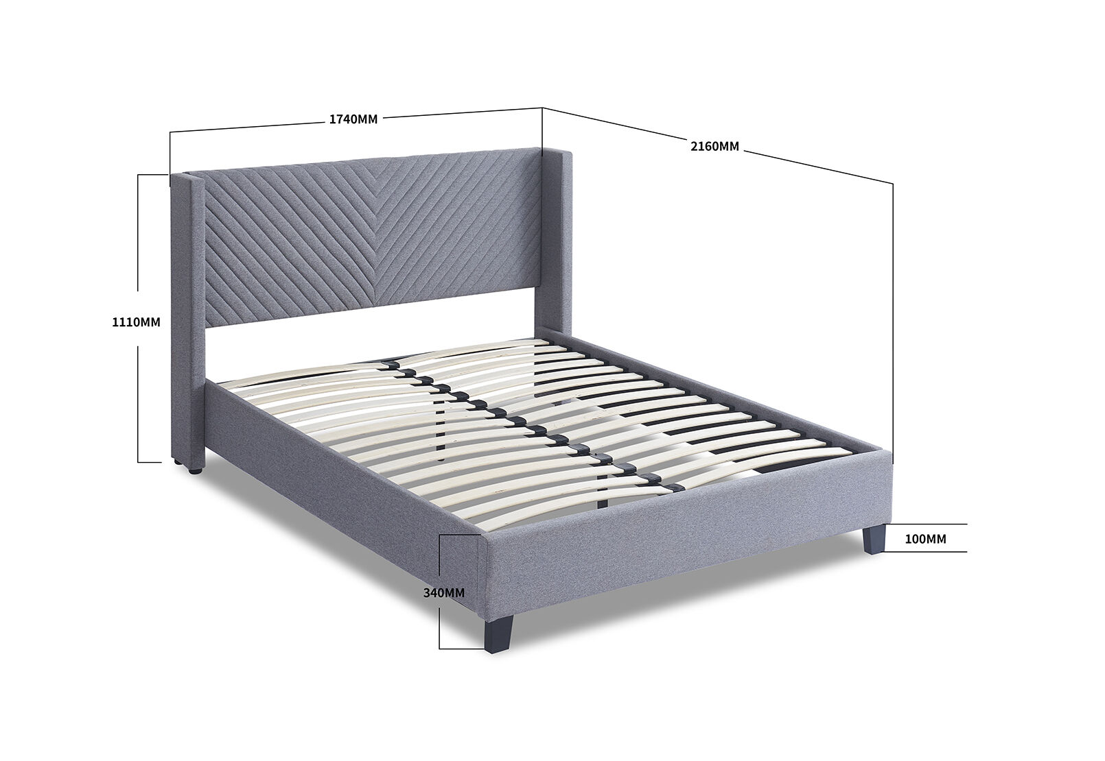 DAUGHERTY - Queen Bed DAUGHERTY
