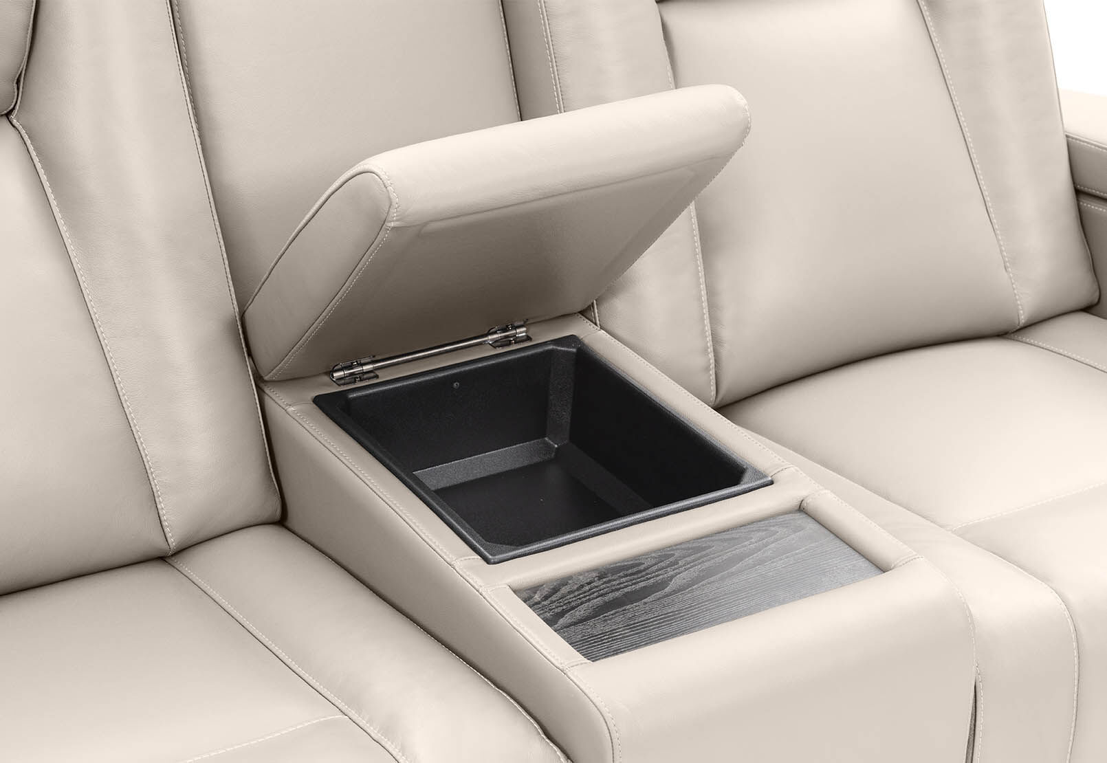 SENTINAL MK2 LEATHER - 2 Seater with 2 Electric Recliners and Console SENTINAL MK2 LEATHER