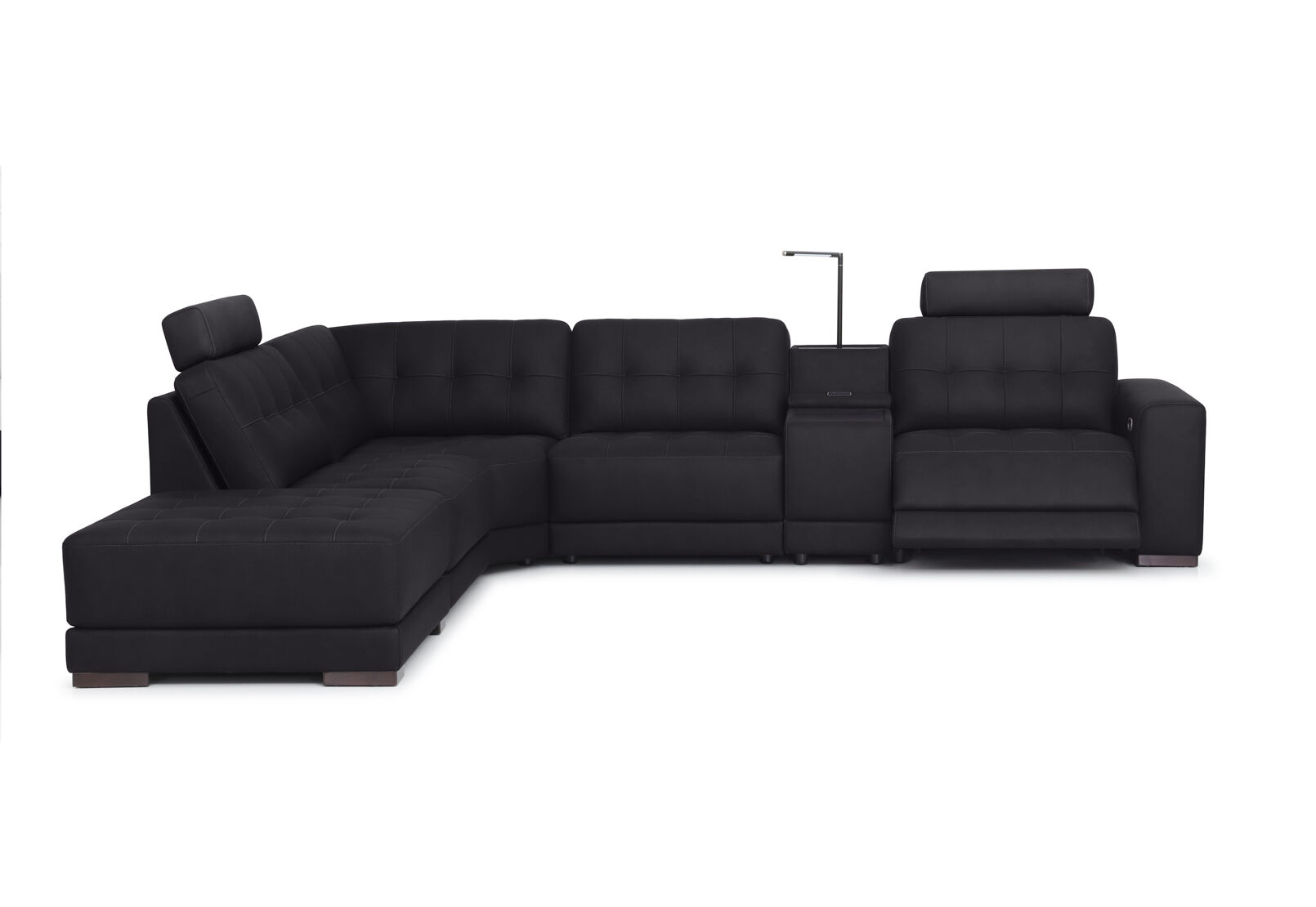 COWPER FABRIC - Corner Lounge with LHF Chaise COWPER FABRIC