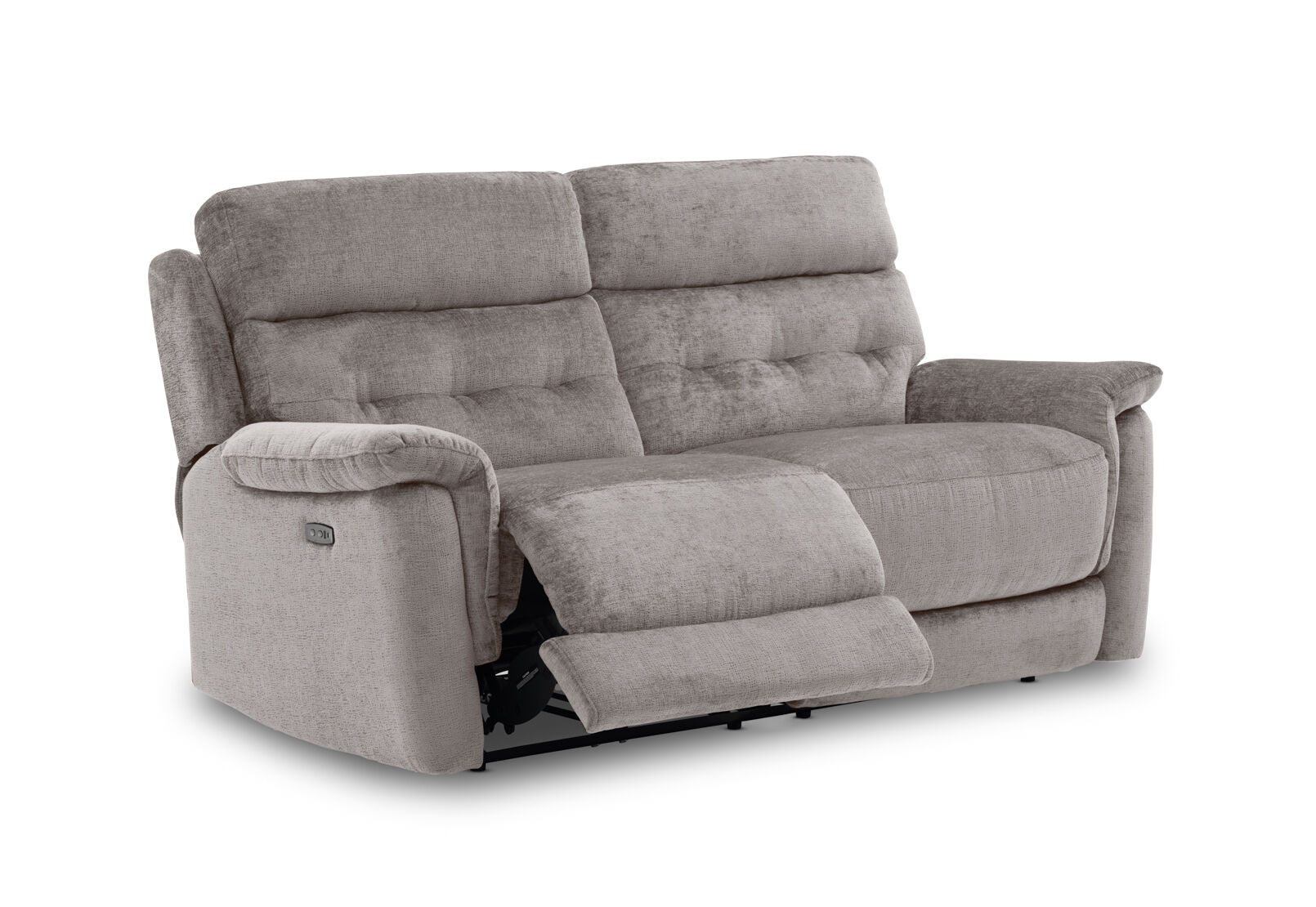 OBERTO FABRIC - 2 Seater with Electric Recliners OBERTO FABRIC