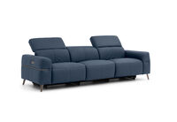 SERAFINI LEATHER - 3.5 Seater with 2 Inbuilt Electric Recliners SERAFINI LEATHER