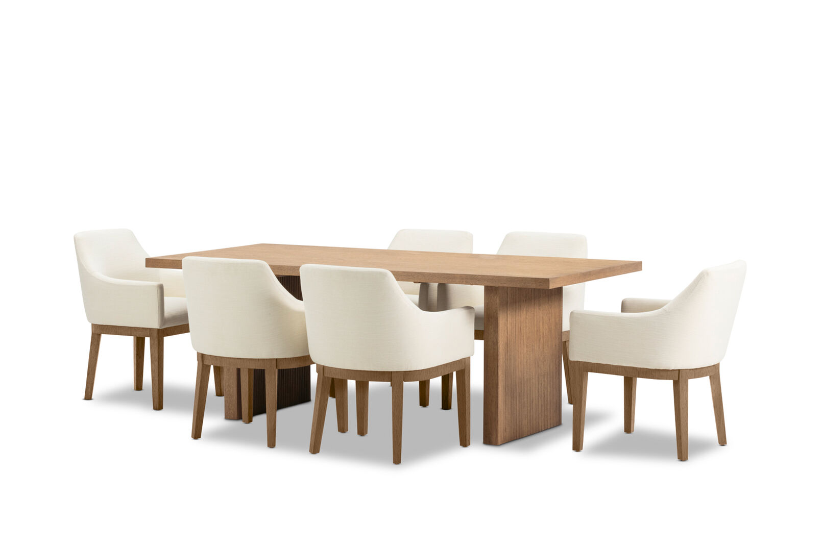 THORIN - 7 Piece Suite with Armondo Dining Chairs. THORIN