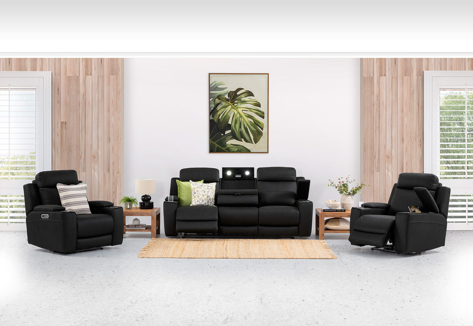 ALEXIOS - 3 Seater with Electric Recliner ALEXIOS