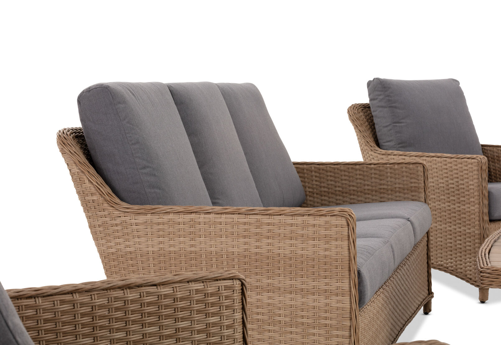 LUAU - 4 Piece Outdoor Lounge Setting LUAU