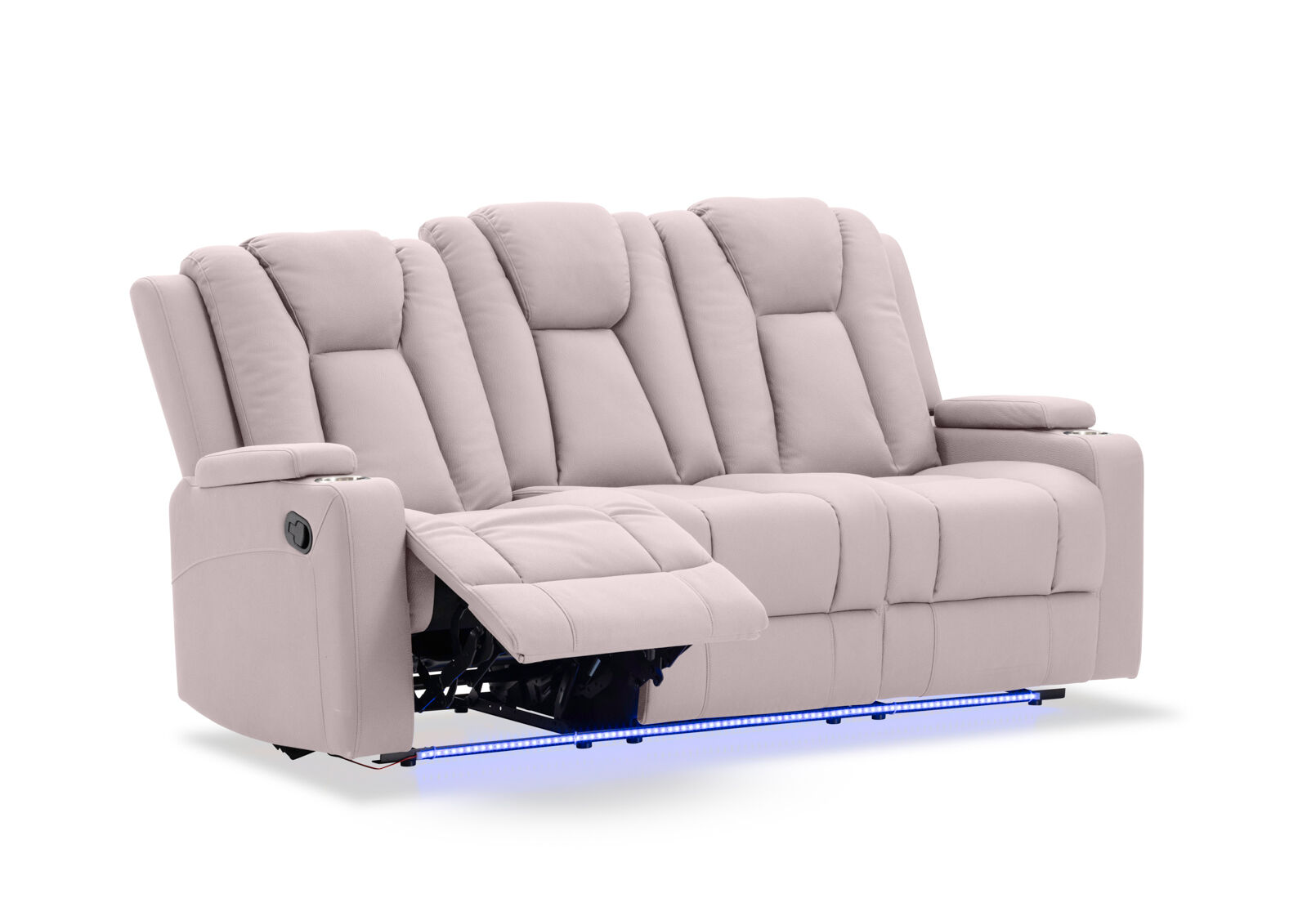 TRAVIS FABRIC - 3 Seater with Recliners TRAVIS FABRIC