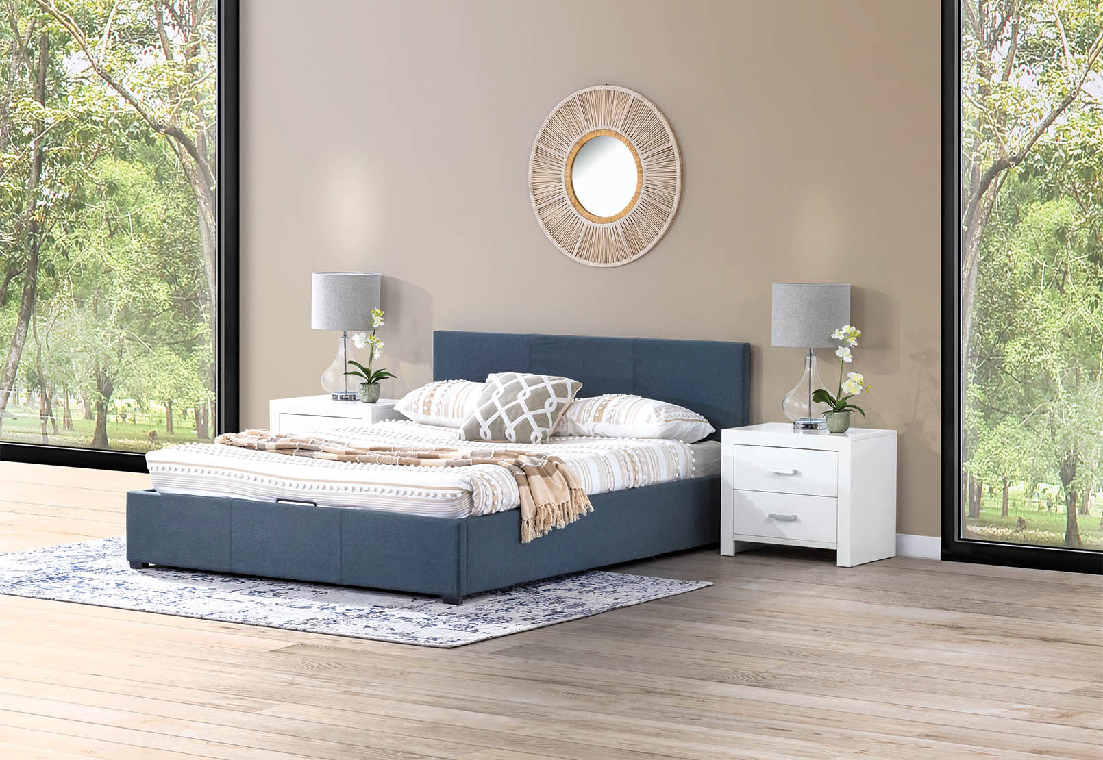 Amart gas lift hot sale bed