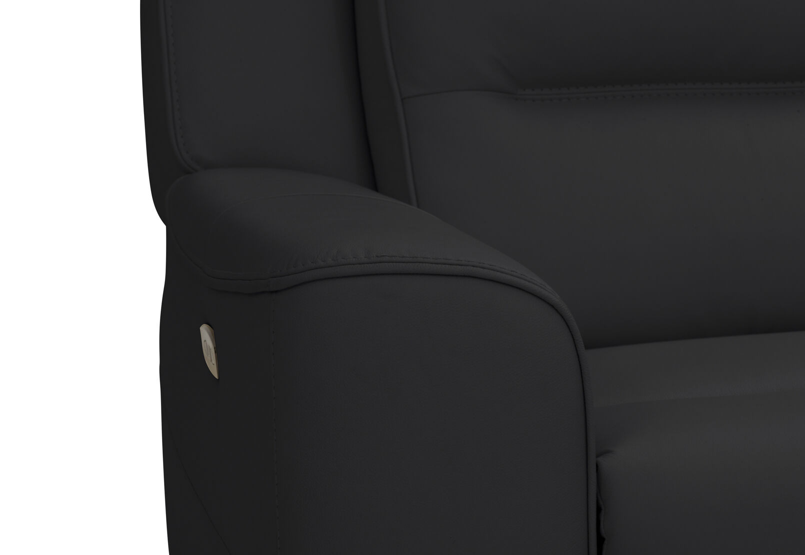 LANDO LEATHER - 3 Seater Sofa with 2 inbuilt Electric Recliners LANDO LEATHER