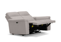 SERGIO FABRIC - 2 Seater with 2 inbuilt Electric Recliners SERGIO FABRIC