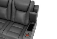 SENTINAL MK2 LEATHER - 5 Piece Corner with LHF Console SENTINAL MK2 LEATHER