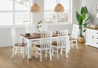CHARLSBOURG - 7 Piece Dining Suite